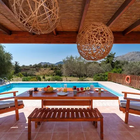 Villa Olive Private Swimming Pool 5 Bdr Rhodes